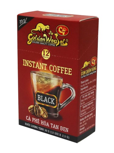 Cà phê hòa tan đen - Cà Phê Con Chồn Vàng C7 - Công Ty TNHH Sản Xuất - Thương Mại Hucafood
